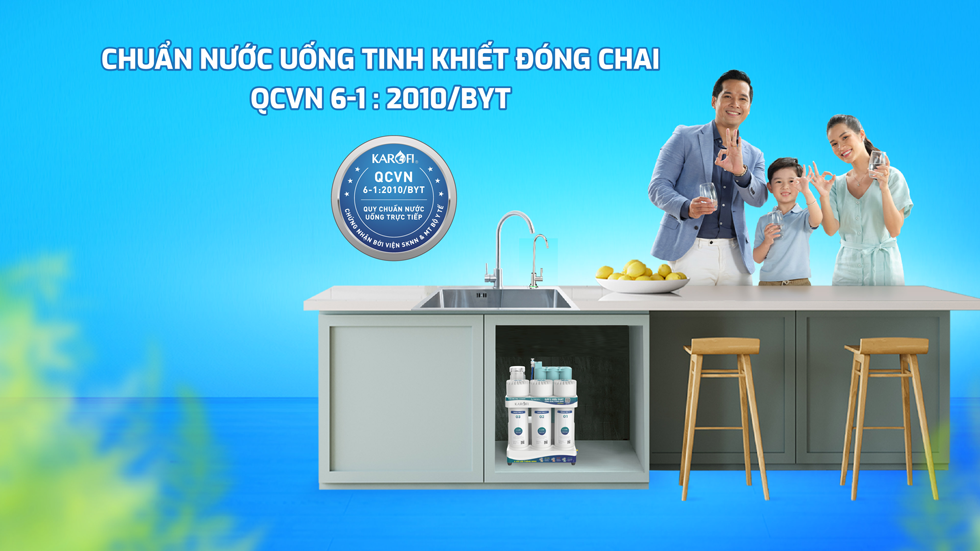 Máy lọc nước Karofi KAQ- U95 pro